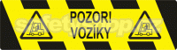 04451_hxikkm1u_bigthumb Podlahové pásky a značky - Podlahové nápisy: Pozor vozíky