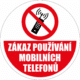 Podlahová značka PVC - ZÁKAZ POUŽÍVÁNÍ MOBILNÍCH TELEFONU