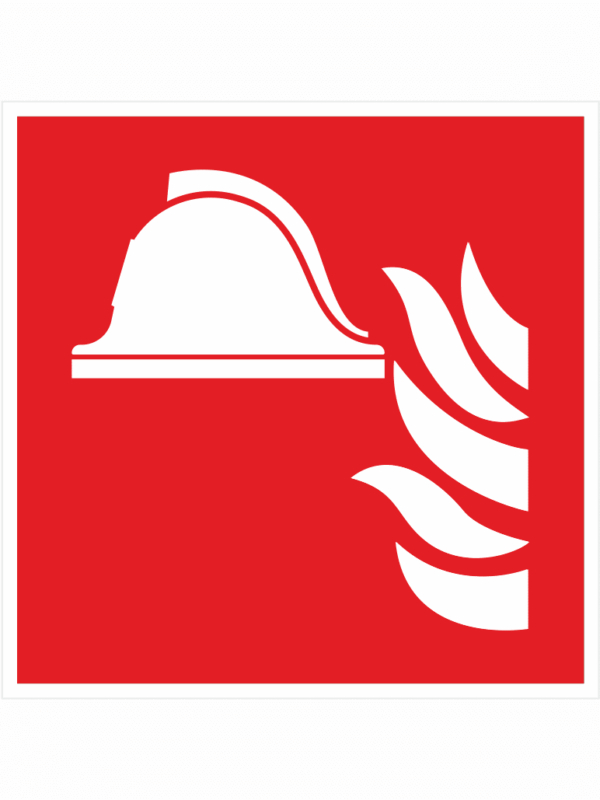 Protipožární výbava - symbol ISO 7010