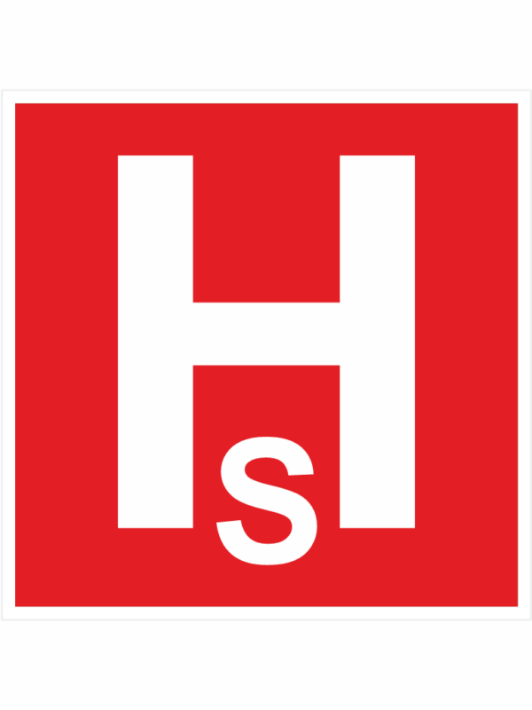 Požární suchovod - symbol