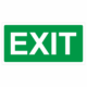 Bezpečnostní tabulka Značení úniků - Exit (text)