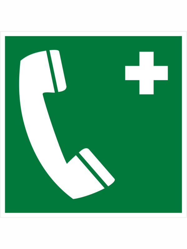 TÍSŇOVÝ TELEFON ISO 7010