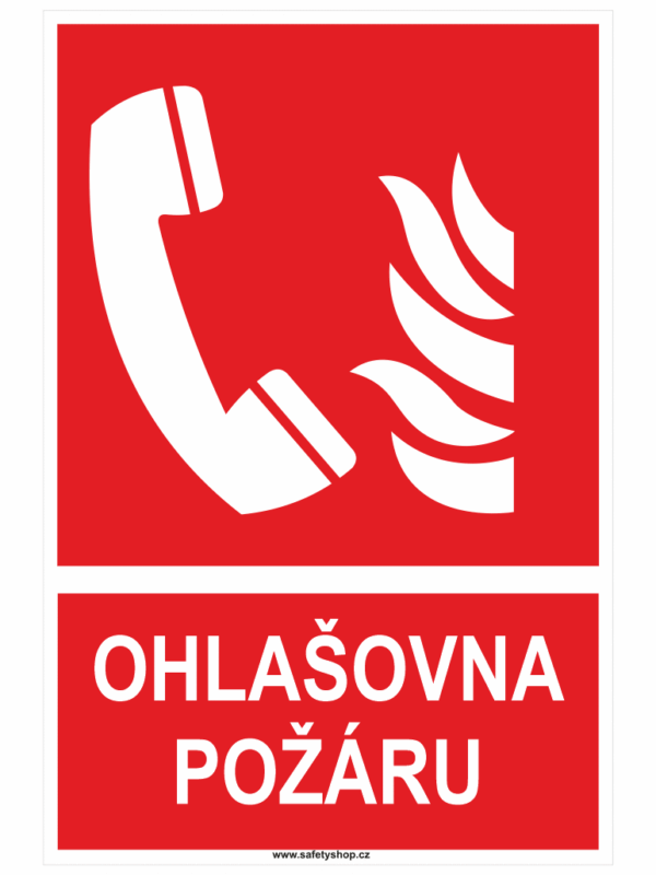 Ohlašovna požáru ISO 7010