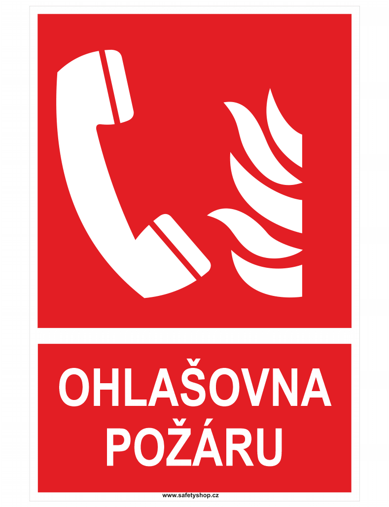 190103 Ohlašovna požáru ISO 7010 - Obrázek 1