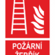 Požární žebřík ISO 7010
