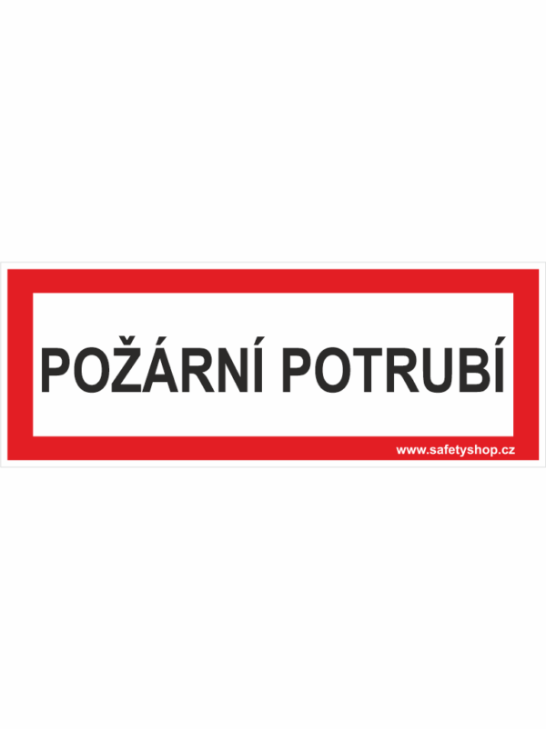 Požární potrubí - text