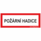 Požární hadice - text