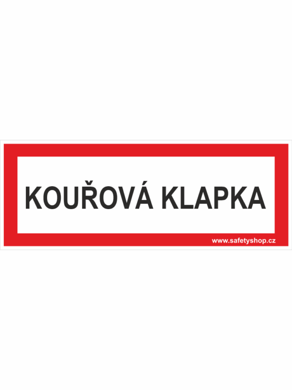KOUŘOVÁ KLAPKA - text
