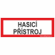 Hasicí přístroj - text