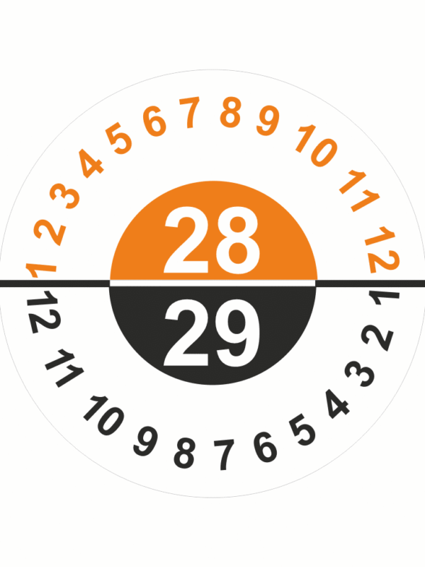 Kontrolní štítek 2028-29