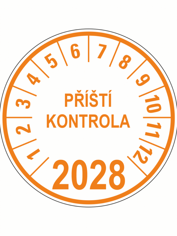 Příští kontrola - 2028 TEXT