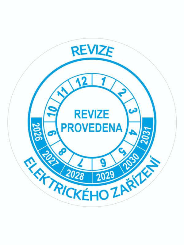 Revize elektrického zařízení 2026-2031