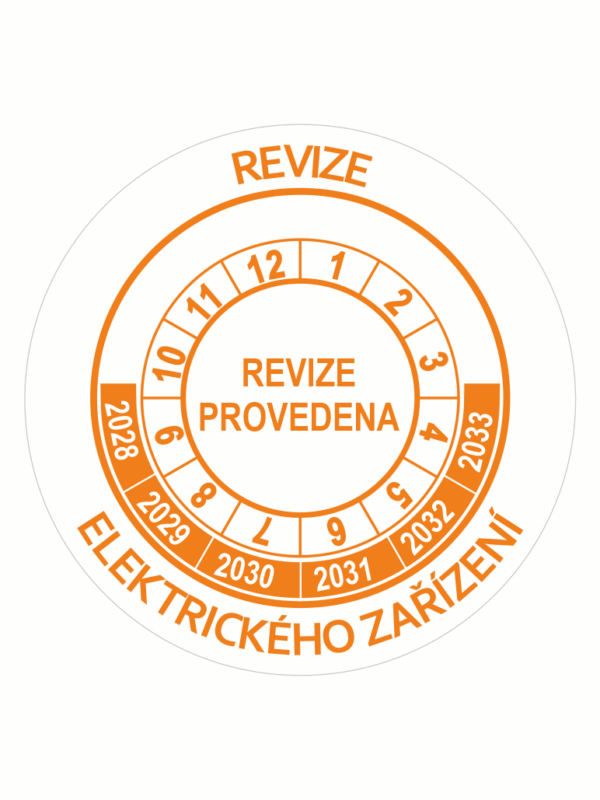 Revize elektrického zařízení 2028-2033