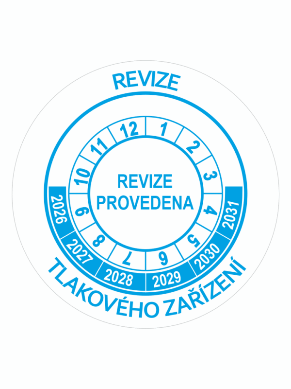 Revize tlakového zařízení 2026-2031