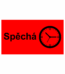 Revizní a kalibrační štítky - Kvalita a organizace: Spěchá + symbol
