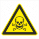 Bezpečnostní značení - Výstražný symbol: Pozor Toxický materiál
