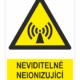 Neviditelné neionizující záření ISO 7010