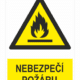 Nebezpečí požáru ISO 7010