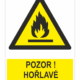 Pozor! Hořlavé páry ISO 7010