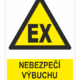 POZOR ! Nebezpečí výbuchu plynu