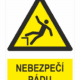 Nebezpečí pádu ISO 7010