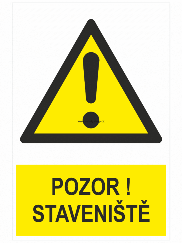 Pozor! staveniště