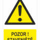 Pozor! staveniště