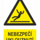 Nebezpečí uklouznutí ISO 7010
