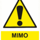 Výstražná bezpečnostní tabulka symbol s textem: "Mimo provoz"
