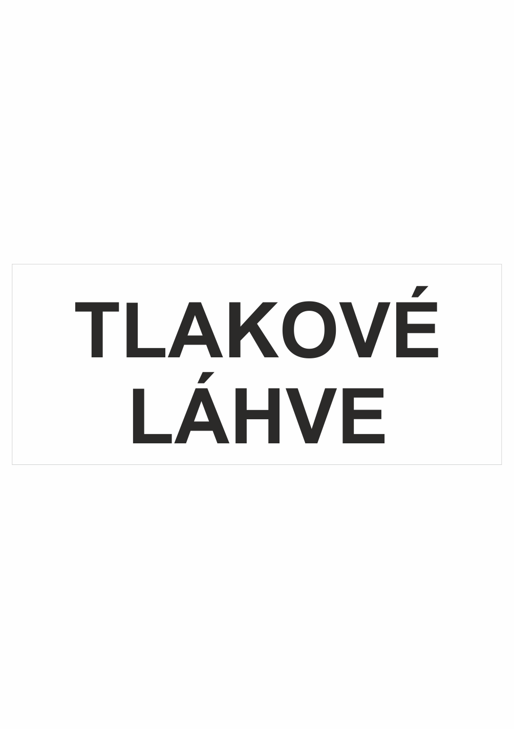 201976 Tlakové láhve - Obrázek 1