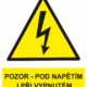 Značení elektro a ESD - Elektro výstrahy: Pozor pod napětím i při vypnutém jističi