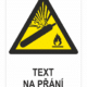 Tlakové láhve ISO 7010 - Váš text