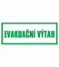 Značení budov - Značení výtahu: "Evakuační výtah"