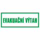 Značení budov - Značení výtahu: "Evakuační výtah"