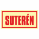 Značení budov - Značení podlaží: Suterén (Fotoluminiscenční)