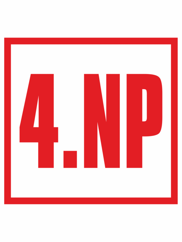 Značení budov - Značení pater: 4. Nadzemní podlaží