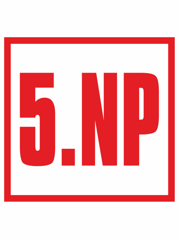 Značení budov - Značení pater: 5. Nadzemní podlaží