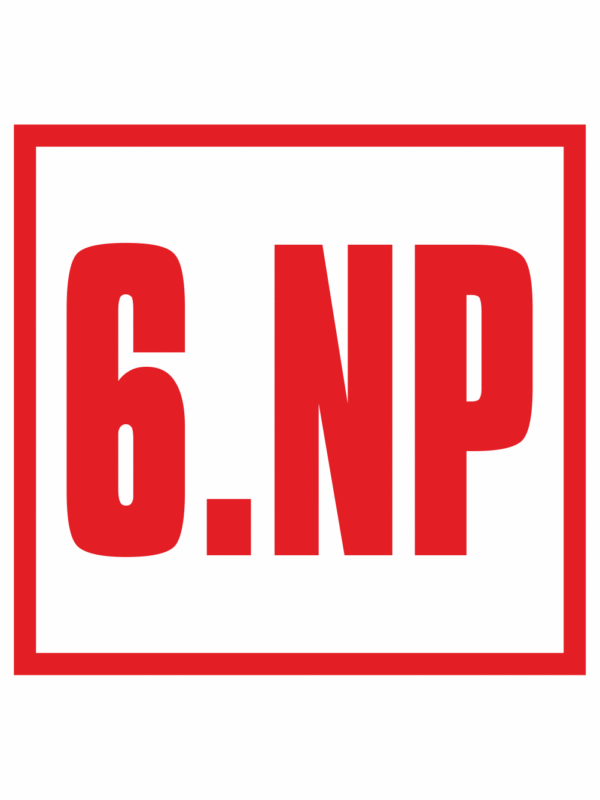 Značení budov - Značení pater: 6. Nadzemní podlaží