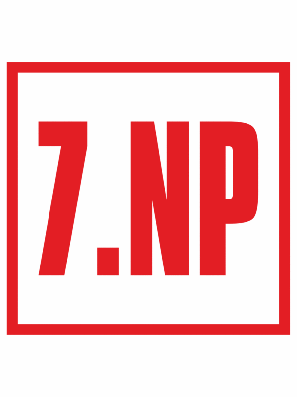 Značení budov - Značení pater: 7. Nadzemní podlaží