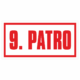 Značení budov - Značení podlaží: 9. Patro