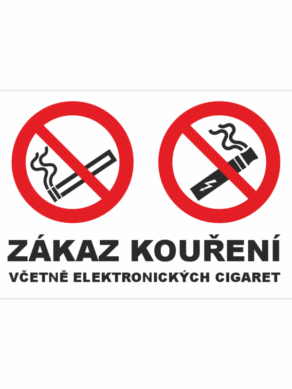 Zákaz kouření a používání el.cigaret v prostorách školy