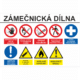Označení vstupu - Zámečnická dílna