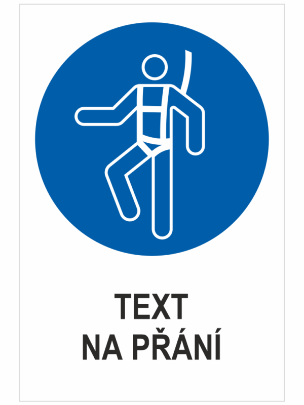 Použít výstroj k upoutání - Váš text