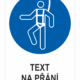Použít výstroj k upoutání - Váš text