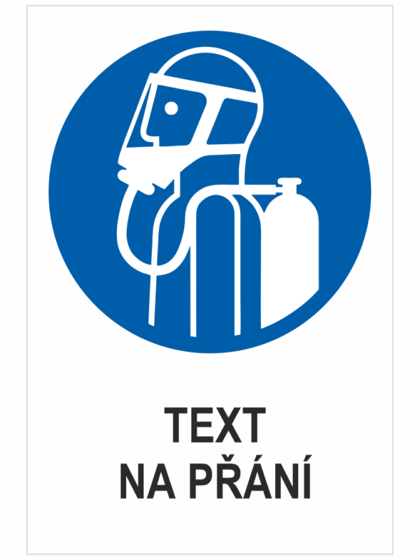 POUŽÍT AUTONOMNÍ DÝCHACÍ PŘÍSTROJ - Váš text