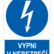 Tabulka Vypni v nebezpečí