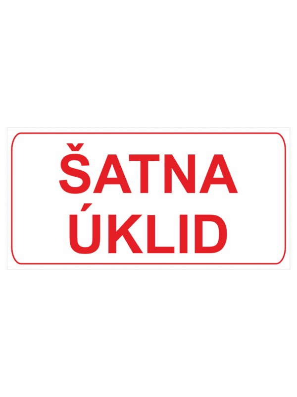 Šatna úklid