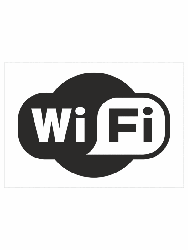 Značení budov, prostorů a vstupů - Označení wifi připojení: WIFI (Znak)