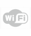 Značení budov, prostorů a vstupů - Označení wifi připojení: WIFI (Znak, Mléčné sklo)