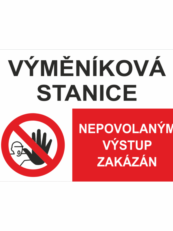 Výměníková stanice - Nepovolaným ..